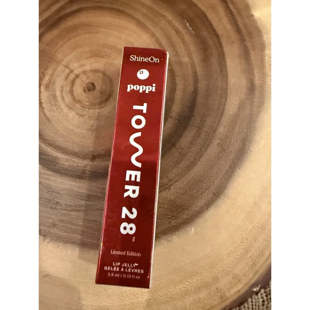 Tower 28 x Poppi Collab Cranberry Frost Limited Edition Lip Jelly In Box New